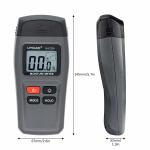 10mm Lumber Moisture Tester With Large LCD Characters Display