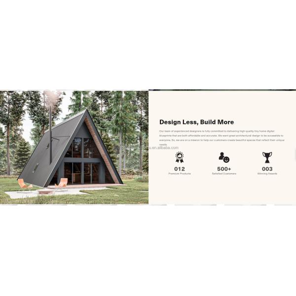 Galvanized Steel Bending Prefab House Living Forest Hotel Room for Modern Outdoor Living and Specialized Container