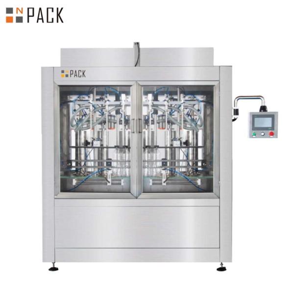 Quality Automatic Servo Motor Linear Piston Pump Hot Wax Filling Machine With Mixing And Heating for sale