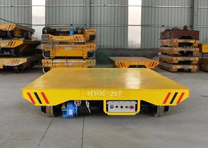 4 wheel electric car new design running on rails for workshop handling