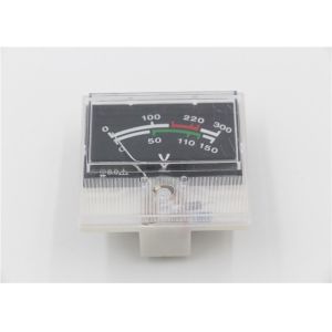 China 55*48mm Analog Digital Multimeter Black Color Dial Moving Coil Structure wholesale