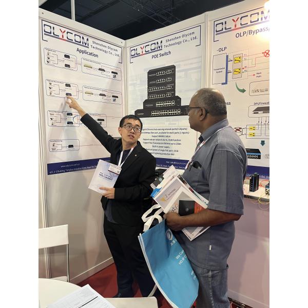 8 Port Gigabit Managed PoE Switch SFP Fiber Optic 120W Budget AC Input Realtek Chip