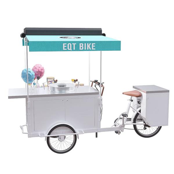 Quality Multi Function Custom Food Carts Easy Operations For Cotton Candy Snack for sale
