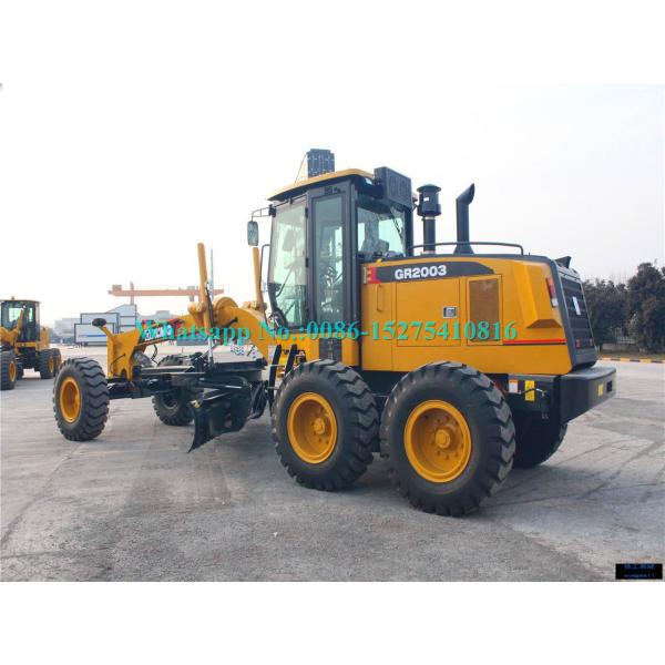 215HP 16 Ton Road Construction Machinery XCMG Motor Grader With Load Rotation