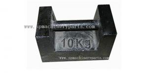 China China Supplier Direct Wholesale 2017 New Design 10 KG Cast Iron Calibration Weight With Black Paint On sale on sale