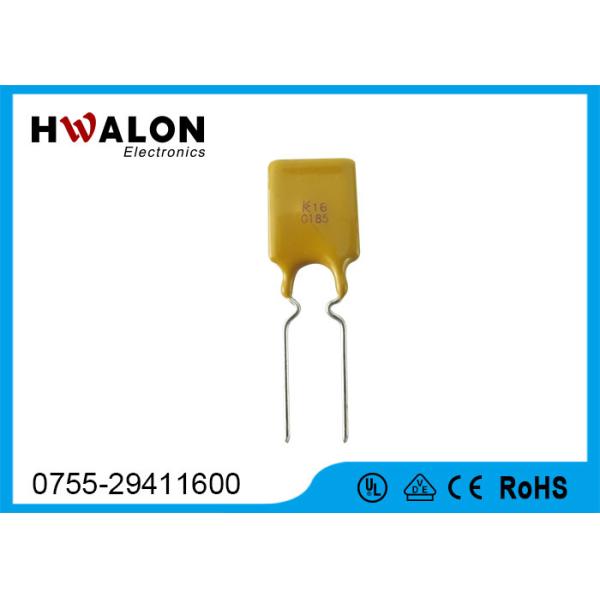 16V 8.9mm 40A Thermal Fuse Resettable PPTC in Yellow , Rectangular Shape