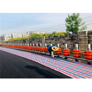 EVA Highway Roller Type Anti Collision Guardrail Tunnel Rolling Guardrail