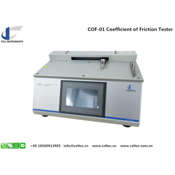 STATIC AND KINETIC COF TESTER|BOTH ASTM D1894 AND ISO 8295 CONFORMED|COEFFICIENT