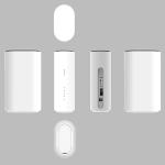 5G Dual Band WiFi Router with 2 External Antennas White Color and Enhanced
