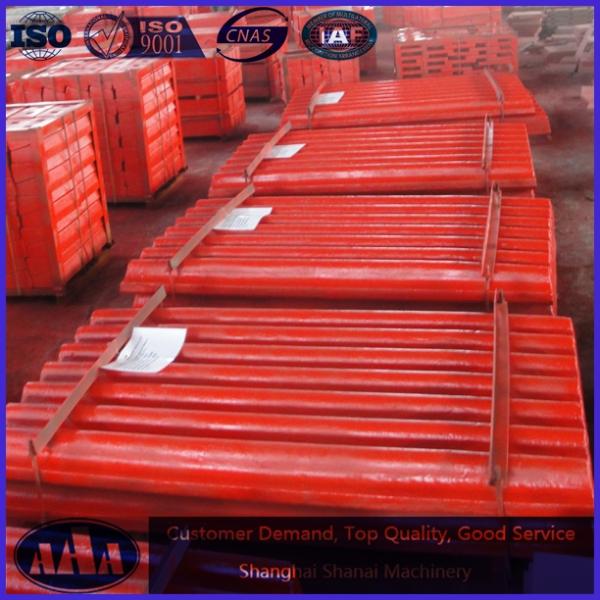 High Manganese JM1208 jaw plates jaw crusher spare parts tooth plate