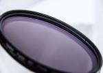 Variable ND Filter Black Color With Adjustable Size 75 Degrees ND2X-ND32X 67mm