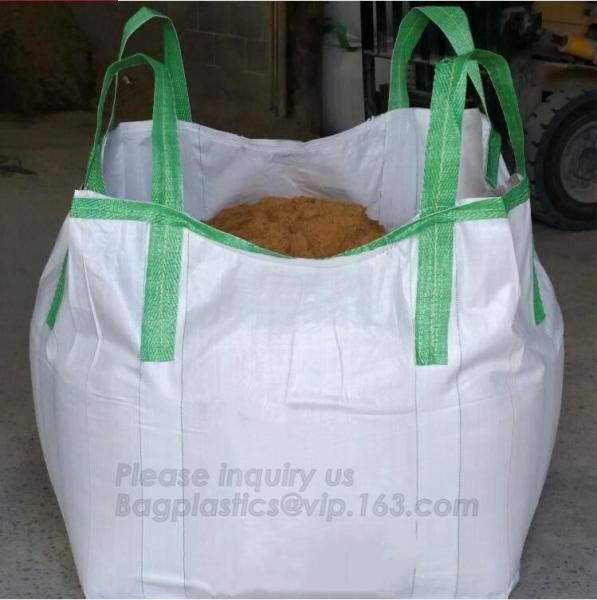 Manufacture 1 Ton PP Woven big bean bag,bulk bags firewood jumbo bags pp woven jumbo bags big sack,Breathable PP Woven J