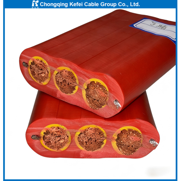 YFFB Flat Flexible Cable - UV Resistant, Flame Retardant Nitrile Cable for Shipbuilding & Automotive Applications