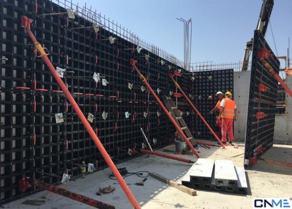 Thickness 8MM - 10MM Concrete Wall / Column Formwork Systems