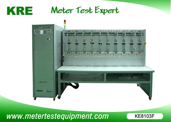 Two Current Source Single Phase Meter Test Bench 6 - 48 Positions With ICT Class