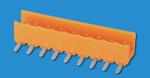 RD M500V 5.0mm pitch 2-24p orange color plug in terminal block