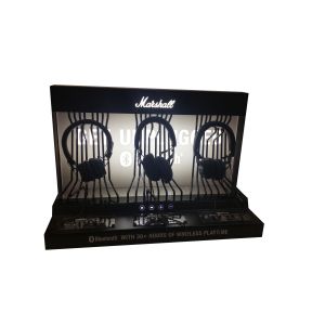 China Antiwear Exhibition Speaker Display Stands , Multifunctional Counter POP Display on sale