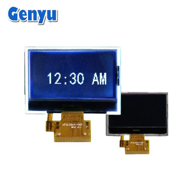 Quality 1.7 Inch 128 * 64 LCD Display FFSTN Negative 1.8V 21PIN Parallel Interface for sale