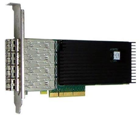 Quality Quad Port Fiber SFP+ 10 Gigabit Ethernet PCI Express Server Adapter SILICOM PE310G4I71LB-XR for sale