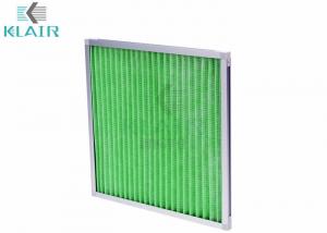 China G3 / G4 Pleated Air Pre Filter , Cardboard Frame Synthetic Air Filter on sale