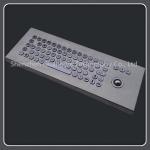 68 Keys Type Stainless Steel Keyboard Waterproof Dust Riot Resistant