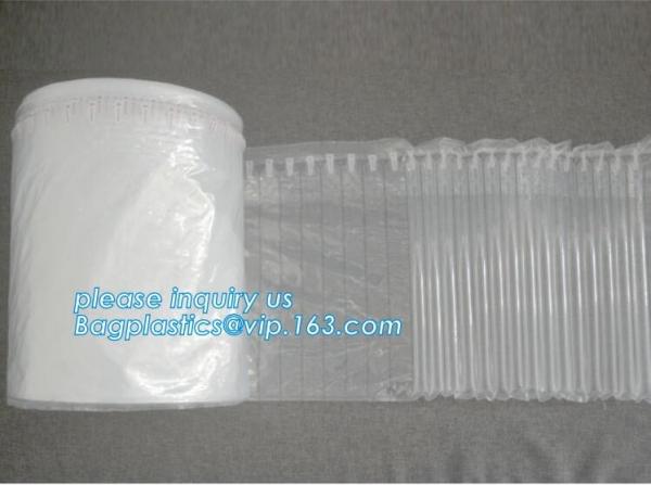 China Supplier Shiner Pack 15cm transparent Plastic Air Bags Roll for Packaging(width:3cm)cushion wine air protection co