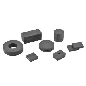 China Ferrite Ceramic Round Magnets Ring Shaped For Speaker / Motor / Sensor wholesale