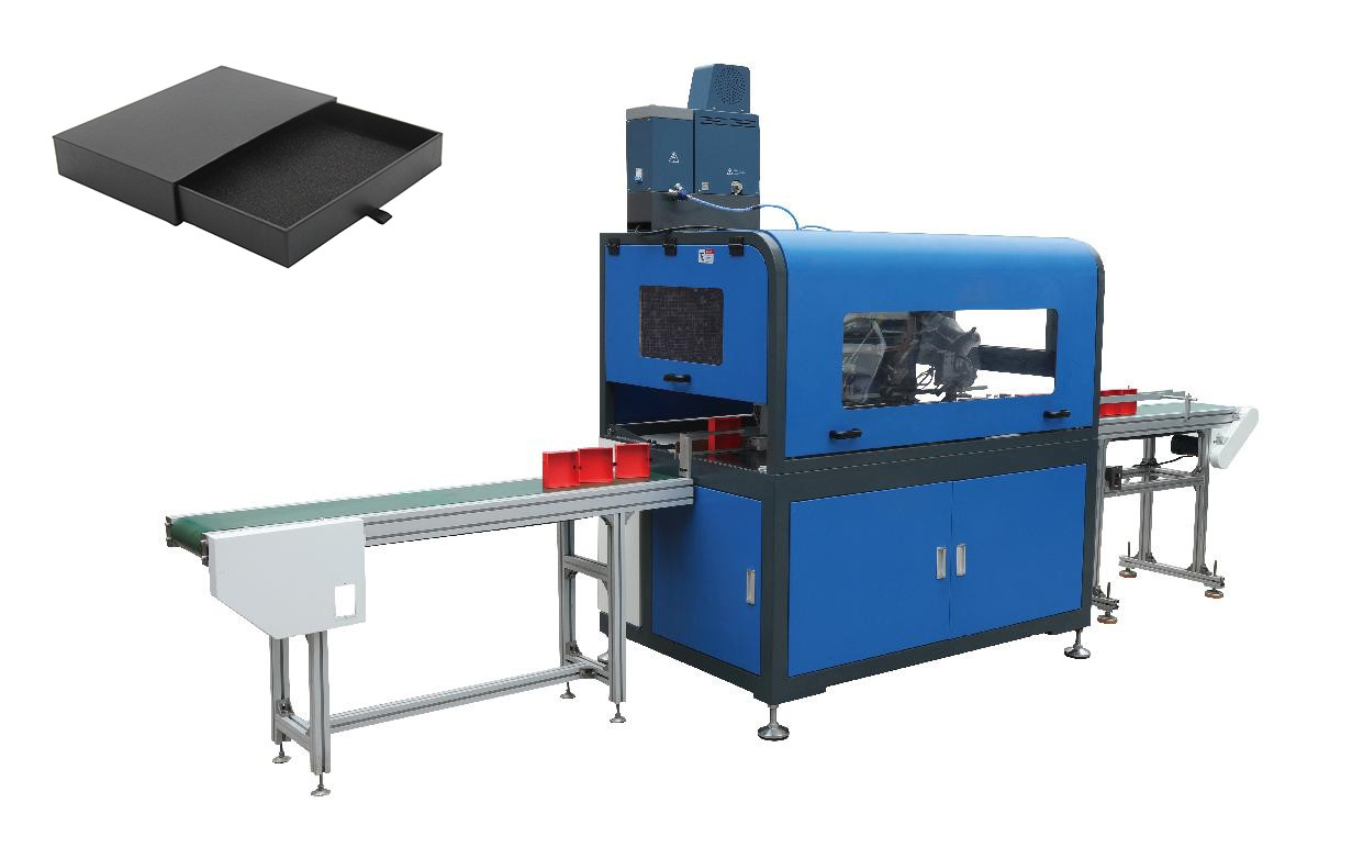 China Automatic Drawer Box Ribbon Inserting Machine wholesale