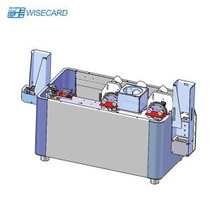 China EMV Card Perso Machine , Bank Card Embosser With Chip Encoding wholesale