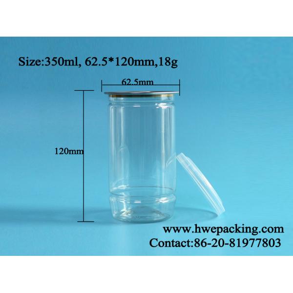 Transparent PET Cans For Food Sauce And Spice Packaging