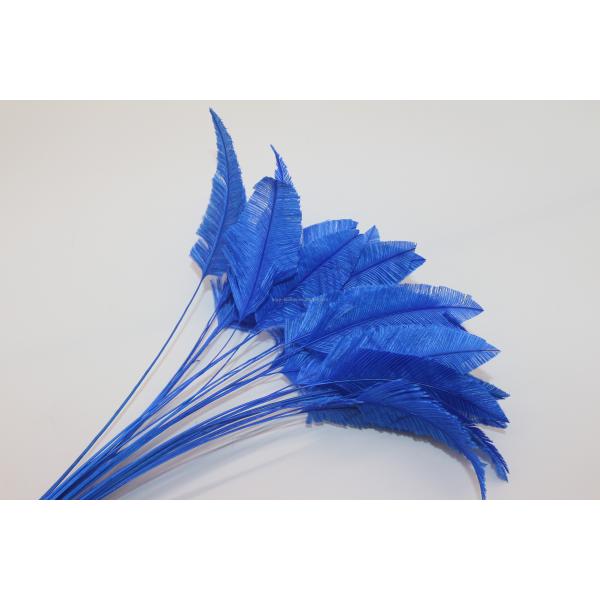 25-30cm Decor Millinery Feather , Head Arrow Stripped Ostrich Plume Feathers