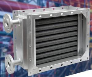 Titanium Fin Type Coil Water To Air Heat Exchanger for Dry cooler, Evaproator, Condenser