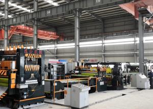 China Automatically Matching Ctl Machine , Plate Shearing Machine Rugged Structure wholesale