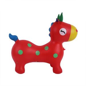 China Middle size inflatable animal toys jumping donkey wholesale