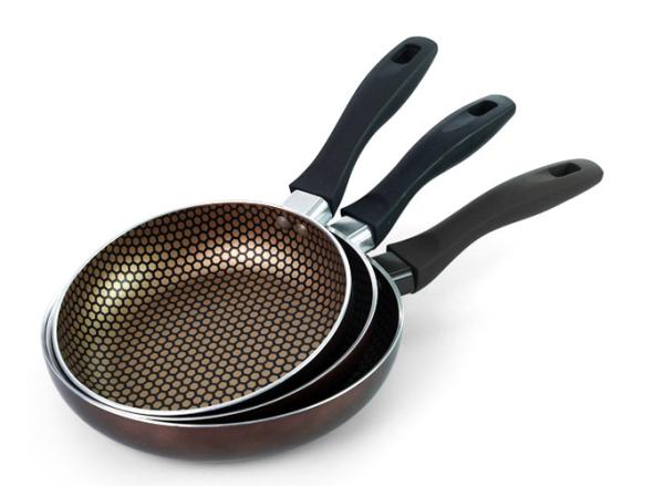 Quality Cadmium Free Marble Coating Farberware Stackable Cookware Set for sale