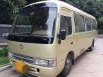 used Toyota coaster bus left hand drive diesel engine 6 cylinder city service