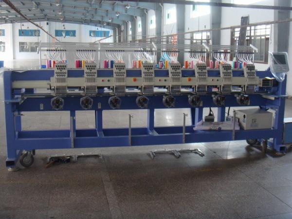 Quality Computerized Tubular Embroidery Machine , Automatic Embroidery Machine With 9 Neddle for sale
