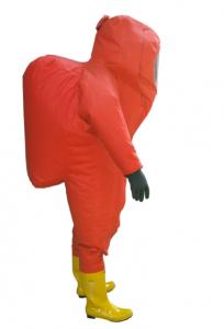 China Chemical Protective Suit Totally Enclosed with air breathing apparatus Hot sales on sale