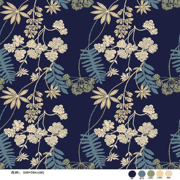 Quality Axminster Modern Area Carpet Chrysanthemum Printed Pattern Classical Style for sale