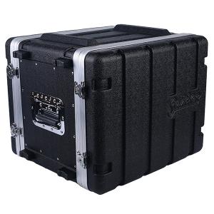Lightweight ABS 8U Flight Rack Case 12 Depth For Processor