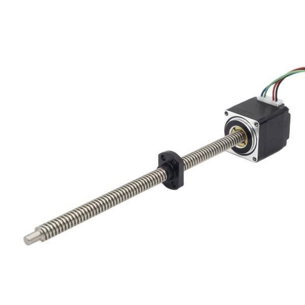 Quality 60-105mN.m Holding Torque T5/T8/T10 Trapezoidal Thread Nema 11 Linear Stepper Motor for sale