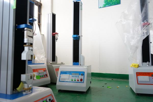 Single Column Leather Tensile Testing Machines 2KN With Microcomputer Display