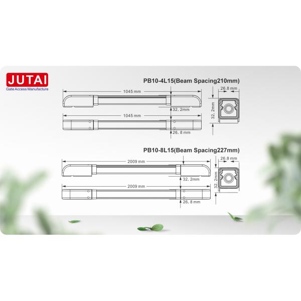 Fast Response Infrared Light Curtain Multi Beam Easy Install Customized
