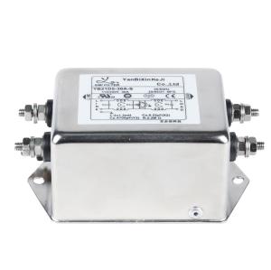 China Single Phase Filter M4 Screw Output 30A Power Line Filter Low Pass EMI Filter wholesale
