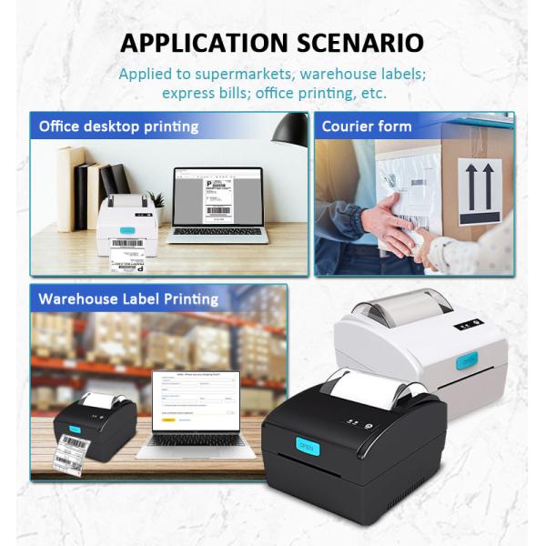USB LAN BT Barcode Label Printer 3 Inch Thermal Label Printer OEM ODM
