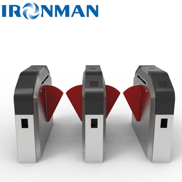 China Smart Fingerprint Access Control Flap Turnstile Entrance Pedestrian Turnstile wholesale