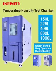 China AC220V Programmable Constant Temperature Humidity Test Chamber with High Precision wholesale