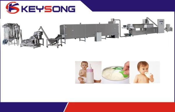 Quality Large Capacity Breakfast Cereal Making Machine , Custom Starch Processing Machine for sale