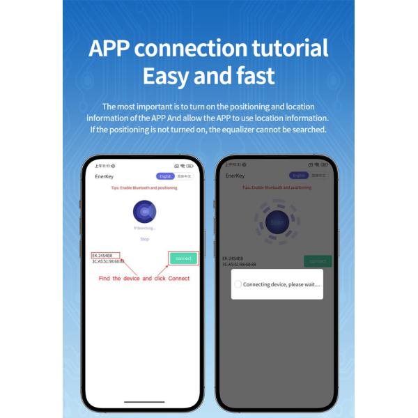 Enerkey Active Balancer Bluetooth 4A 2S-24S Battery Equalizer With Mobile App For Lifepo4/Li-ion