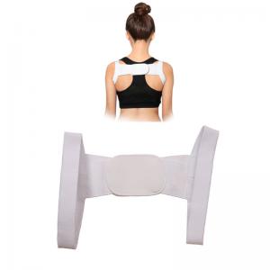 China Adjustable Posture Women Shoulder Corrector Back Support Chest Belt Wholesale.Size is 21cm*19cm. on sale